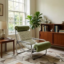 Fauteuil vintage jungle - vintage,