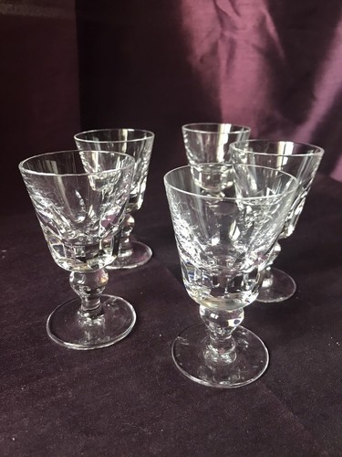 Anciens verres liqueur en - 5,