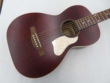 Guitare électrique acoustique ART&LUTHERIE ROADHOUSE TENNESSEE RED A E