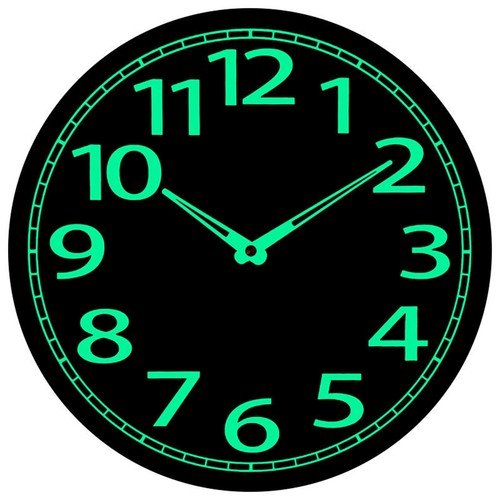 Horloge murale lumineuse - horloge,