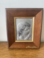 Cadre Ancien Étain Du Prince