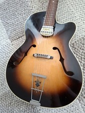 Guitare ancienne hopf archtop - guitare,