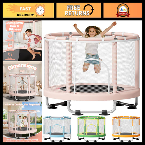 Kids trampoline 440lbs - trampoline,