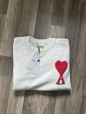 Pull Ami Paris Taille M états Neuf  Couleur Blanc