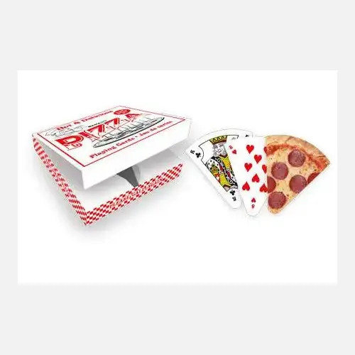 Cartes jouer pizza - jouer,