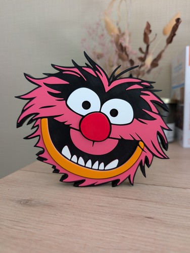 Logo animal muppet show plaque - show,