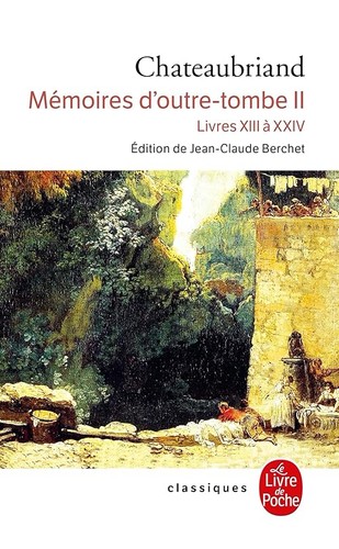 Mémoires outre tombe tome - mémoires,