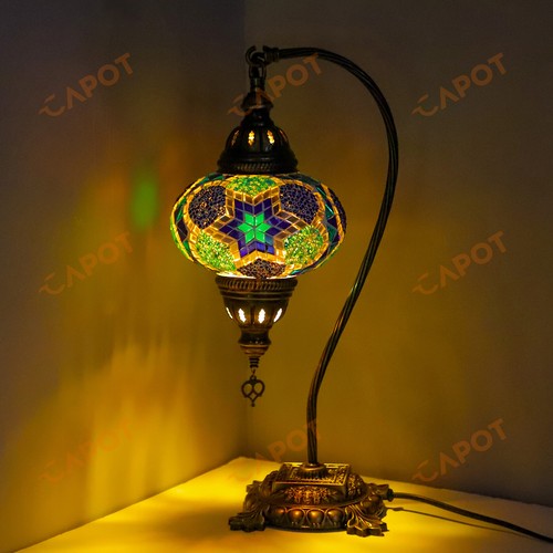 Lampe table mosaïque - lampe, de