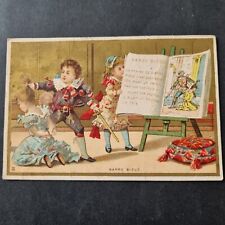 Chromo Doré Contes Perrault  Barbe Bleue 1900 Ancien Scrap