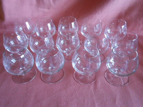 Verres cristal gravés - verres,