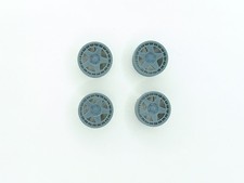 4 jantes 5 branches ø10.20 mm - Résine 3D - 1:43