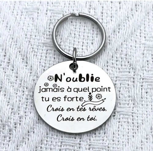 Porte clés motivant - porte-clés,