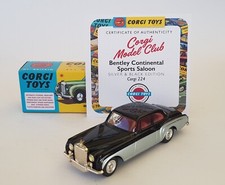 Corgi Model Club 224, Bentley