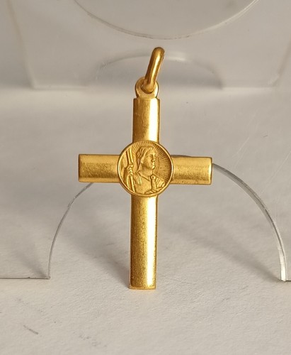 Croix pendentif jeanne - croix,