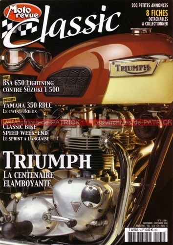 Moto revue classic yamaha - moto,