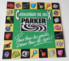 CATALOGUE de JEUX PARKER 80' 