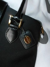 sac mac Douglas noir textile