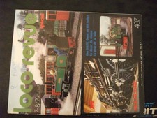 **av1 Loco Revue n°407 fourgon Dd 4 S / réseau en N De Miniville à Microbourg 