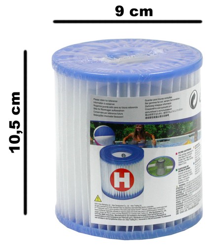 Filtre cartouche intex h - filtre, à