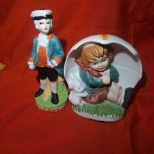 2 Petit  Statue  personnage