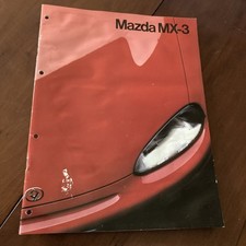 Mazda MX-3  coupé catalogue