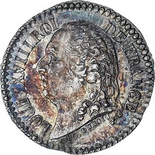 France, Quinaire, Louis XVIII