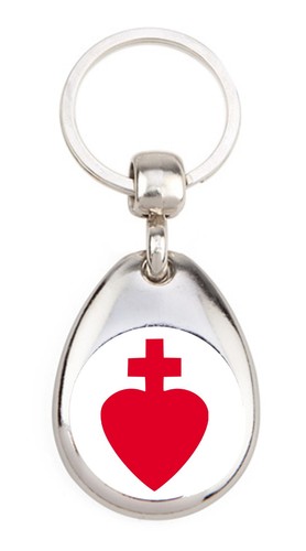 Coeur chouan porte clé - coeur,