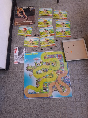 Jeu maillot jaune bernar - jeu,