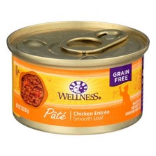 Nourriture Pour Chats En Boîte Formule Poulet 3 Oz (Caisse De 3) Par Wellness
