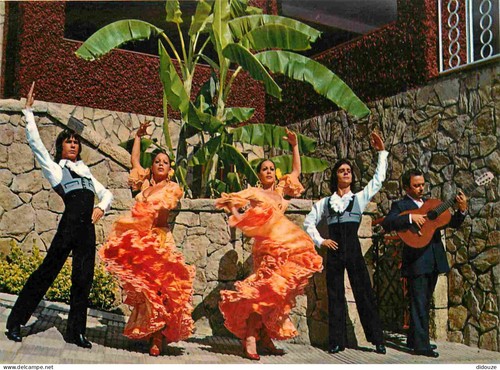 Carte postale folklore - postale,