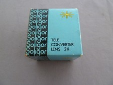 Photographie, ancien doubleur de focale SOLIGOR pour CANON