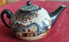 Théière En Grés De Ciboure Signé R . Lecorrone