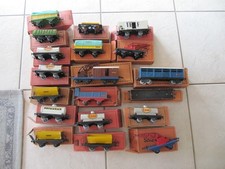 19 WAGONS HORNBY EN BOITES QUASI NEUFS ECHELLE 0  NO JEP LR CR MARKLIN