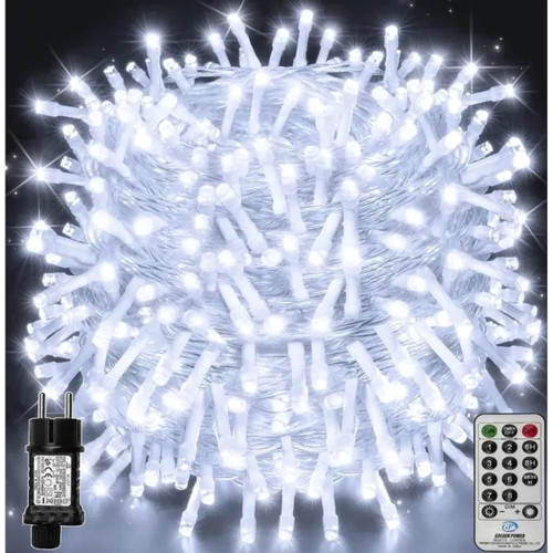 Guirlande led 100m 1000l blanc - 100m,