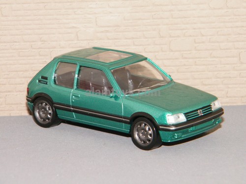 Peugeot 205 gti - 205, green