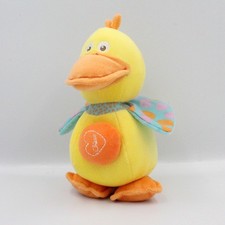 Doudou musical canard jaune