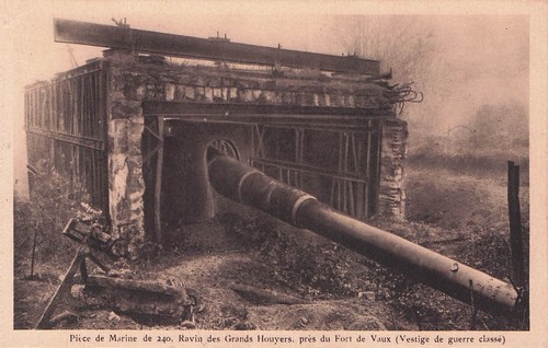 Carte postale fort vaux - fort,