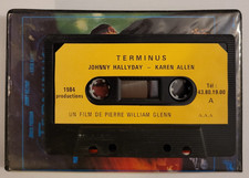 Johnny Hallyday  Ultra Rare Terminus Cassette Audio PROMO B.O.Film 1984