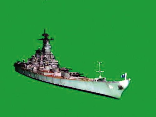 Trumpeter cuirassé uss iowa - trumpeter,