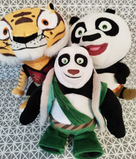 Lot de 3 Peluches Kung Fu