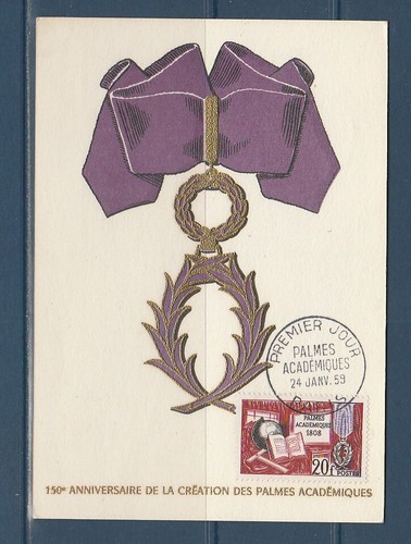 Carte 1er jour - , palmes