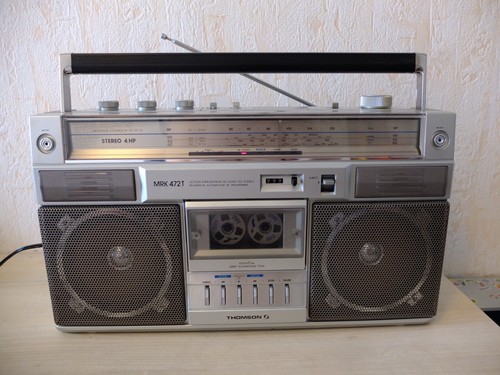Boombox ghettoblaster sanyo - boombox,