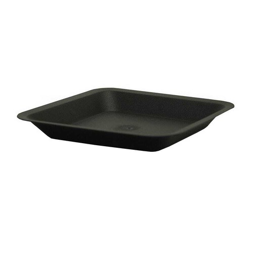 Soucoupe noire pour - , pots