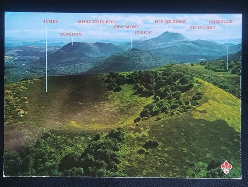 Carte postale volcans - carte,