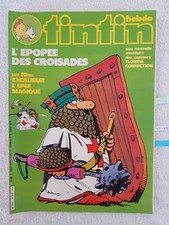 TINTIN N°322 FILM EXCALIBUR L'EPEE MAGIQUE PUB JOUE CLUB BIG JIM LES CASSEURS