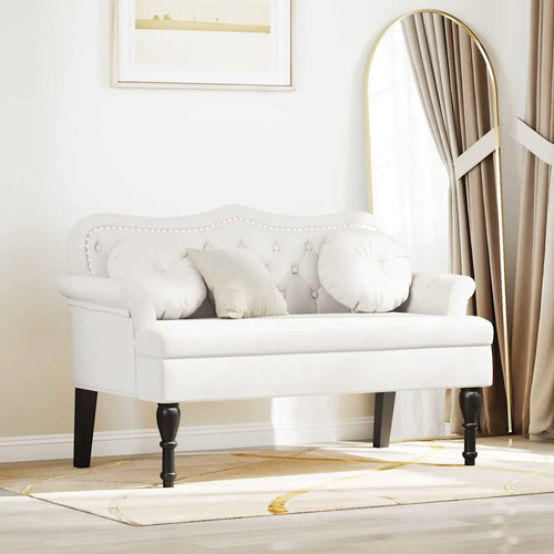 Banc chesterfield avec coussin - chesterfield,