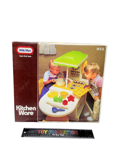 Vtg little tikes kitchen - little,