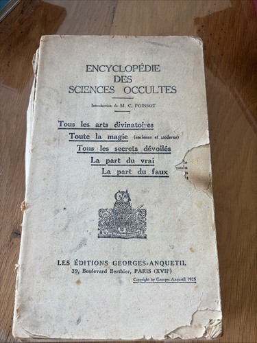 Encyclopédie des sciences - encyclopédie,