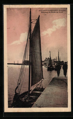 Cpa saint vaast hougue - cpa, saint-vaast-la-hougue