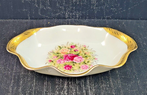 Limoges petite assiette ovale - limoges,